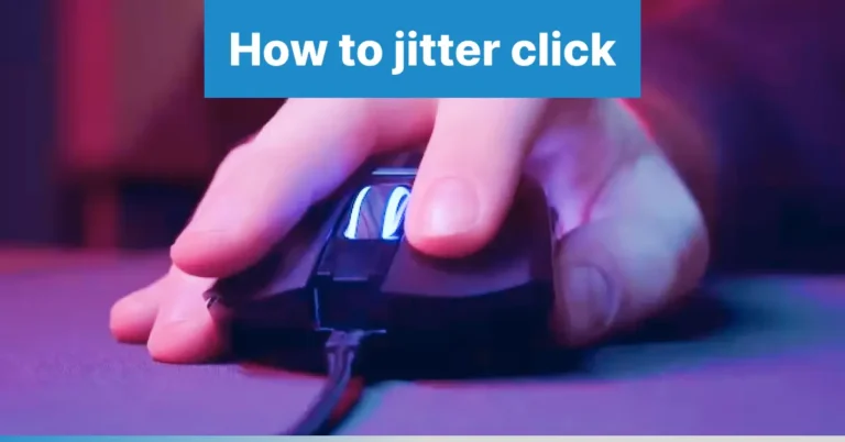 How to Jitter Click -Fastest Clicking Technique in 2022/2023