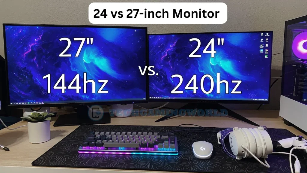24 vs 27-inch Monitor 