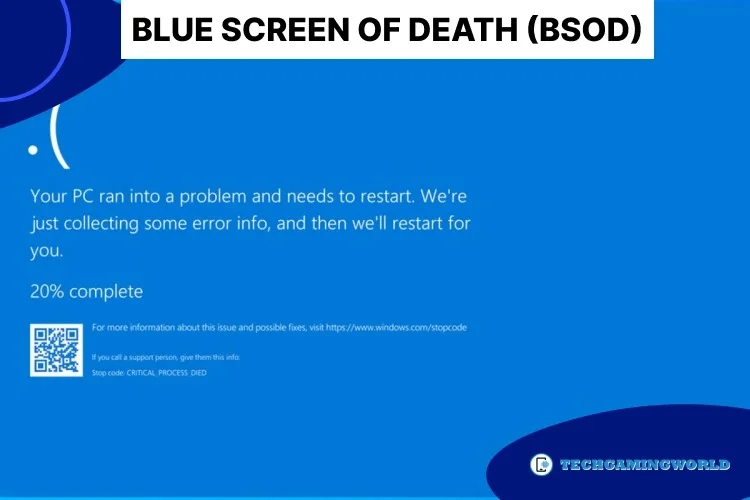 Blue Screen of Death (BSOD)