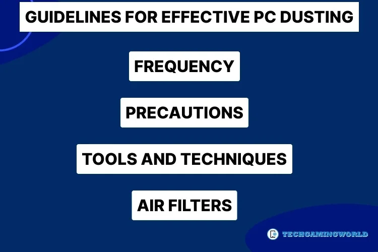 Guidelines for Effective PC Dusting